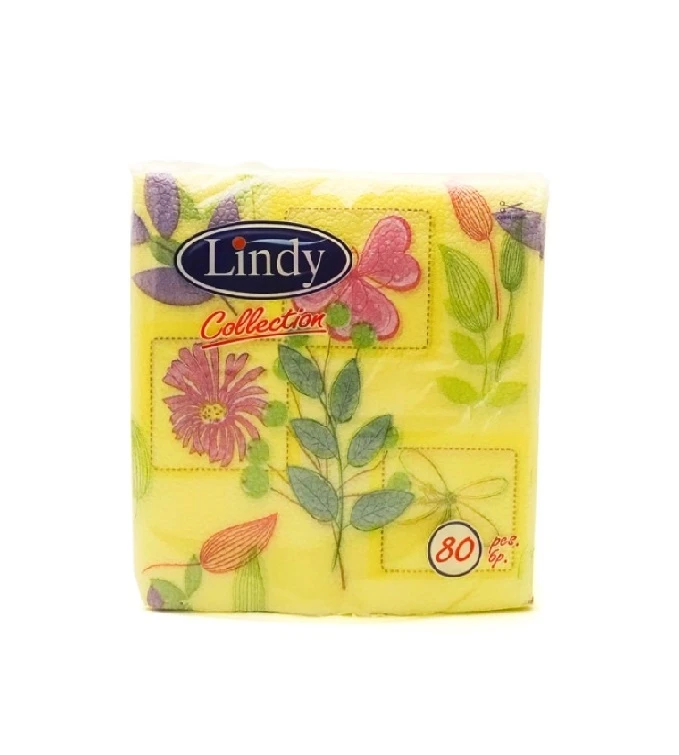 LINDY SERVETELE MASA 1STR 33X33CM 80BUC 